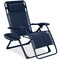 Best Choice Products Monochromatic Zero Gravity Chair, Folding Patio Recliner w/Side Tray, Headrest